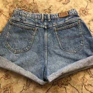 Lee jean shorts